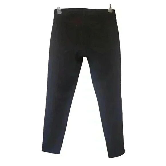 Banana Republic Women's Black Cotton/Spandex Mid-Rise Skinny Jeans - Picture 7 of 13